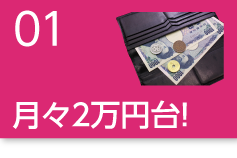 月々2万円台!