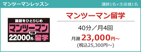 マンツーマンレッスン